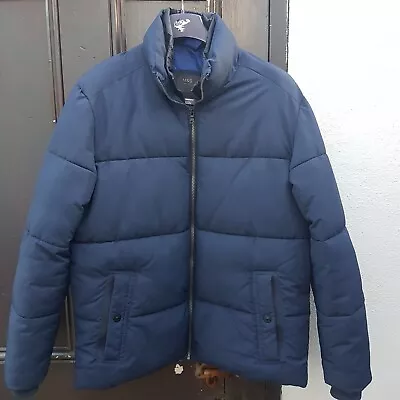Buy Marks  And  Spencer Thermowarmth Jacket - Navy Blue -sz L - Excellent Condition  • 15.99£