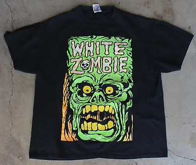 Buy Vintage White Zombie La Sexorcisto Devil Music World Tour 1992 Black T-Shirt XL • 127.57£