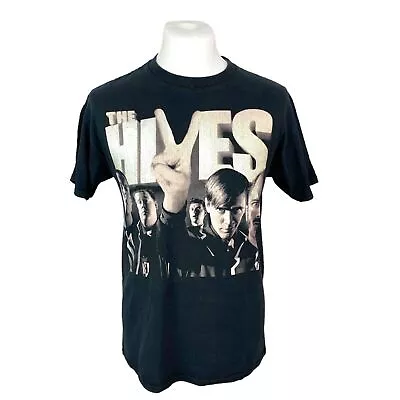 Buy The Hives T Shirt Medium Black Band Tee Rock N Roll Graphic Indie T Shirt Gildan • 25£