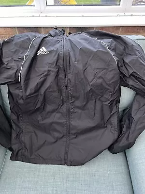 Buy Black Adidas Rain Jacket, Size Medium • 15.03£