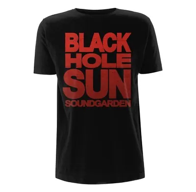 Buy Soundgarden Black Hole Sun Chris Cornell Licensed Tee T-Shirt Men • 19.42£