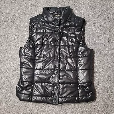 Buy Converse Vest Womens /Juniors Size Medium Jacket Black Puffer Vest  • 13.25£