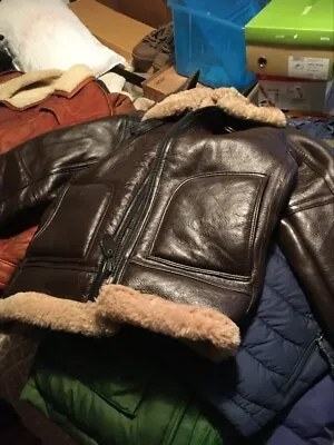Buy Gents Fur Lined Leather Jacket • 50£