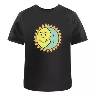 Buy 'Happy Sun And Moon' Men's / Women's Cotton T-Shirts (TA041683) • 11.99£