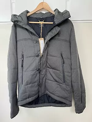 Buy Super.natural Mens Winter Wool Hooded Jacket • 75£