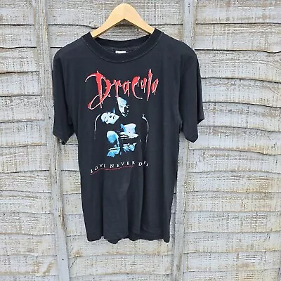Buy Rare Vintage 90s Bram Stoker Dracula Movie Single Stitch T Shirt Love Never Dies • 199.99£