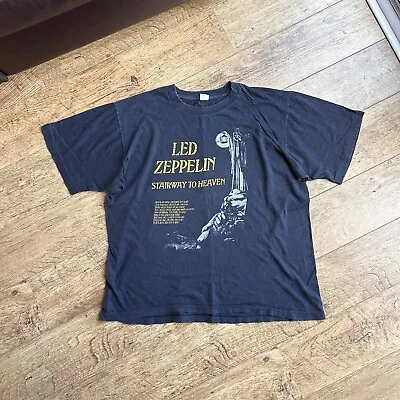 Buy RARE Vintage 80s Led Zeppelin T Shirt / Band Tee / Graphic Tee / Single Stitch  • 150£