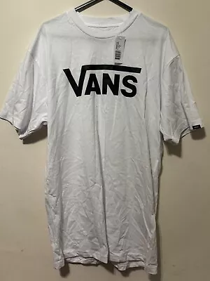 Buy Men's Vans T Shirt White Size M RRP £25.00 • 12.50£