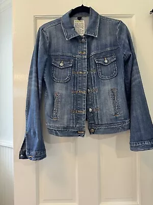 Buy J.Crew Women’s Medium Wash Denim Jean Jacket Size Xs • 5.37£