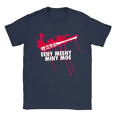 Buy Eeny Meeny Miny Moe Mens T-Shirt - Walking Dead Inspired Lucille Negan Gift Top • 9.49£