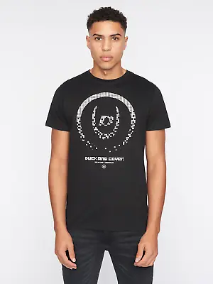 Buy Duck And Cover - Mens 'CENTRICA' T-Shirt - Black • 14.99£