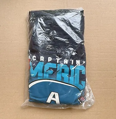Buy Funko Pop Tees Avengers Endgame Captain America Blue T-Shirt Size: XL - Sealed • 15£