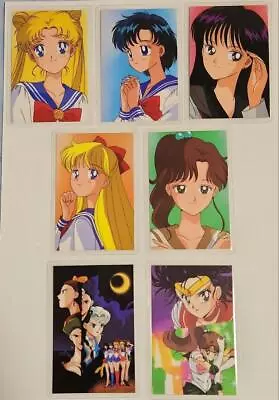 Buy Sailor Moon Laminated Card Set Of 7 Anime Goods From Japan • 27.82£