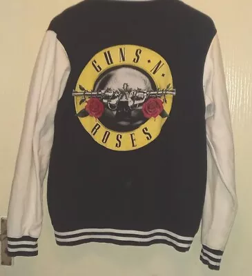 Buy Guns N Roses GnR Baseball Jacket Size L • 90£