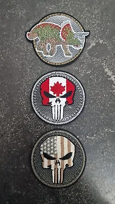Buy PUNISHER Embroidered Sew On Patches. Military, Airsoft, Fashionable. Brand New.  • 11.95£