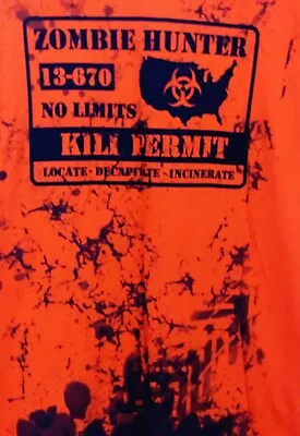Buy Darkside Medium Tshirt Zombie Hunter Kill Squad New+Tag Double Sided Prints  • 6£