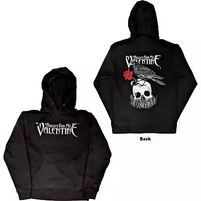 Buy ** Bullet For My Valentine Raven Official PULLOVER HOODY HOODIE ** • 35£