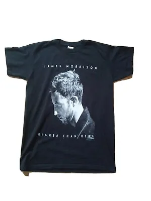 Buy James Morrison 2016 Tour T-Shirt Four Black Higher Than Here Size Small • 14.95£