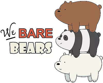 Buy We Bare Bears Tshirt Personalize Birthday Gift Tee, Custom, NEW Tv Show  • 8.43£