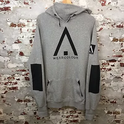 Buy Wear Colour Snowboard Ski Hoodie Unisex Small S Grey Hooded Pullover • 49.99£
