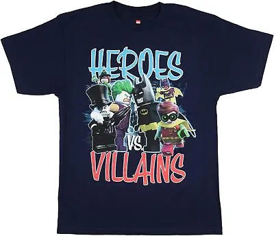 Buy DC Comics ☆ Big Boys' Batman Heroes Vs Villains T-Shirt ☆ Sizes S-L • 12.12£