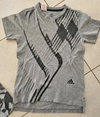 Buy Boys Adidas Grey Predator T Shirt Size M Age 10-12Yrs • 6.99£