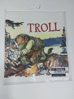 Buy Hurricane T Shirt Picture Of Trolls, Size 4-6 • 40£