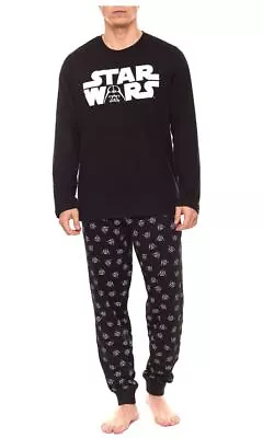 Buy Mens Starwars Pyjamas Pyjama Tracksuit Adult Star Wars Sleep Set • 17.03£