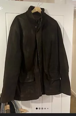 Buy Alji Piel Brown Lamb’s Leather Men’s  Jacket - Size 58 • 5£