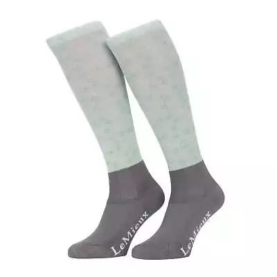 Buy LeMieux Harlow Footsie Socks - Softmint | Equestrian Clothing • 9.95£