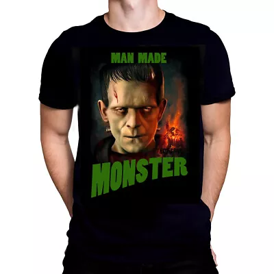 Buy Man Made Monster - T-Shirt - Classic Horror / Gothic / Frankenstein • 19.95£