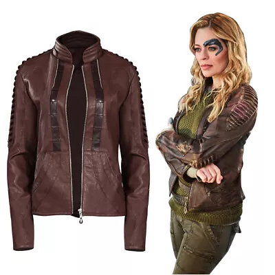 Buy NEW Cosplay Picard Season 2 Seven Of Nine Coat Costume Leather Jacket • 122.40£