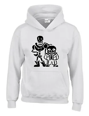 Buy Kids Undertale Funny Sans Papyrus Hoodie And Jumper Christmas Funny Hooded Sweat • 17.99£