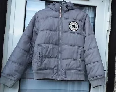 Buy  Converse  All Star  Padded Hooded Coat Size 10-12 Years  • 30£