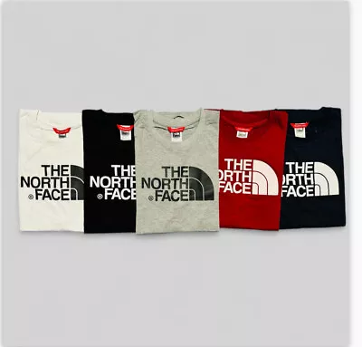 Buy Mens The North Face Large Printed Premium Short Sleeve T-shirt • 12.98£
