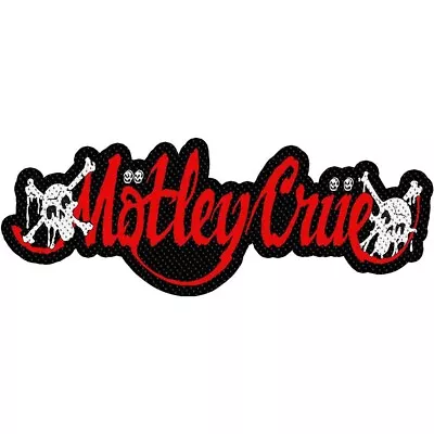 Buy MOTLEY CRUE Patch: DR FEELGOOD LOGO CUT OUT: Skull Official Merch Fan Gift £pb • 4.45£