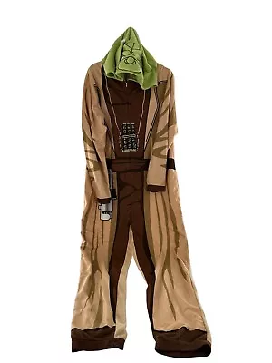 Buy Star Wars Costume XL Yoda One Piece Hooded Halloween Adult Unisex Suit Pajama PJ • 26.99£