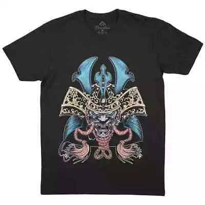 Buy Samurai Oni Mask T-Shirt Asian Chinese Mythology Warrior Asian Dragon Skull P690 • 11.99£