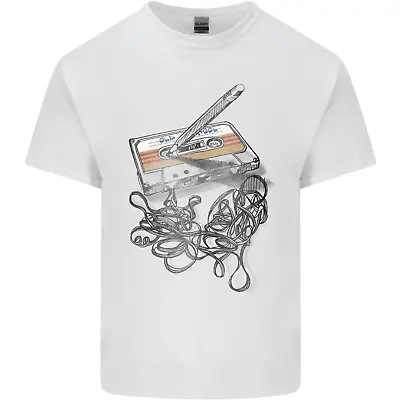 Buy Old School Tape Cassette Music 80s 90s Mens Cotton T-Shirt Tee Top • 10.99£