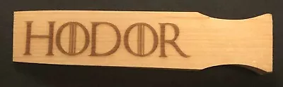 Buy Hodor Game Of Thrones GOT Theme Door Stop Door Wedge Engraved Novelty Fan Stark • 9.99£
