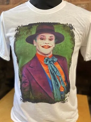 Buy Batman 1989 The Joker T-Shirt - Mens & Women's Sizes S-XXL - Jack Nicholson • 15.99£