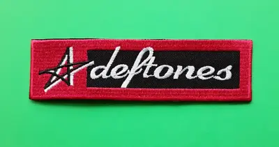 Buy Deftones Iron Or Sew On Quality Embroidered Patch Uk Seller • 3.99£