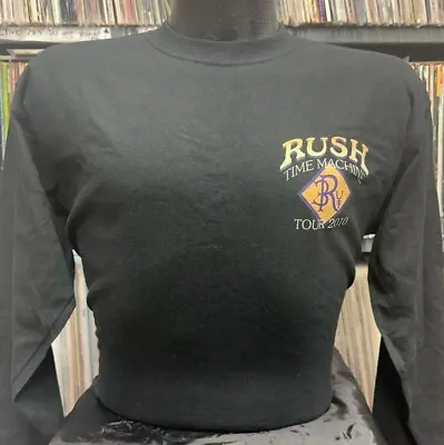 Buy Rush  Time Machine  Original 2010 Concert Tour T-Shirt Vintage Medium Longsleeve • 7.87£