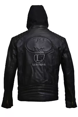 Buy SOA Sons Of Anarchy Hooded Real Leather Jacket • 69.99£