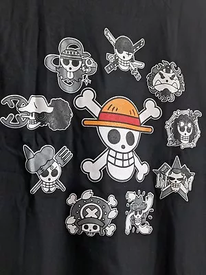 Buy One Piece Inspired Anime Crew Logo Tshirt Limited Edition • 19.99£