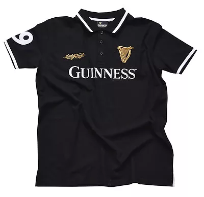 Buy Guinness Black 59 Polo Shirt (S-XXL) • 39.95£