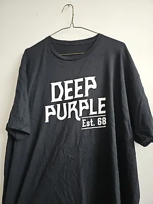 Buy Official Deep Purple Tshirt XXL Black Harder Faster Louder • 12.99£