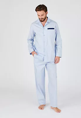 Buy Men's Pyjamas Damart Men Nightwear Shirt-style Collar Long Sleeves • 32£