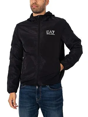 Buy EA7 Men's Bomber Jacket, Black • 114.95£