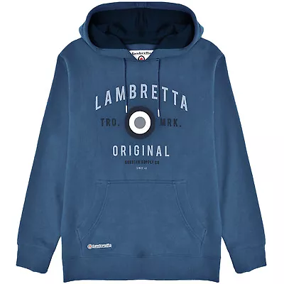 Buy Lambretta Mens Original Target Print Pullover Sweatshirt Hoody Hoodie Jumper • 26£